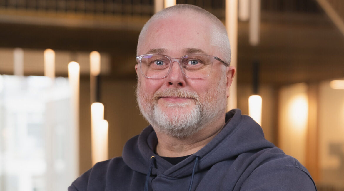 Portrait photo of a software developer